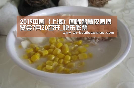 2019中国(上海)国际智慧校园博览会7月20召开_快乐彩票(图3) 快乐彩票