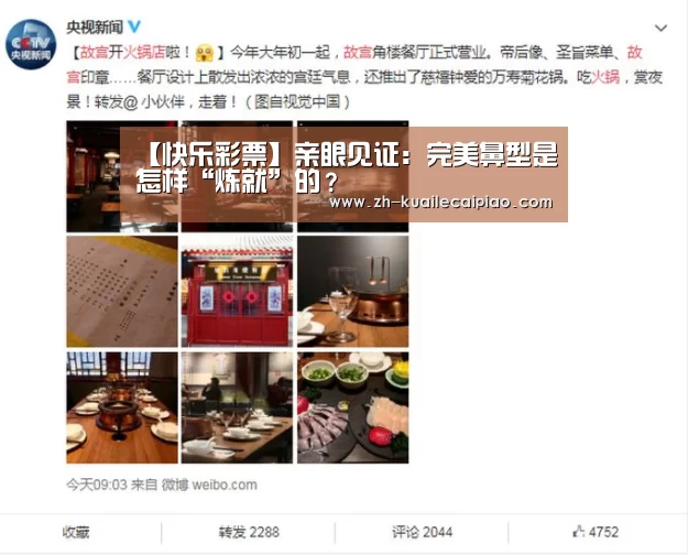 【快乐彩票】亲眼见证:完美鼻型是怎样“炼就”的?(图3) 快乐彩票